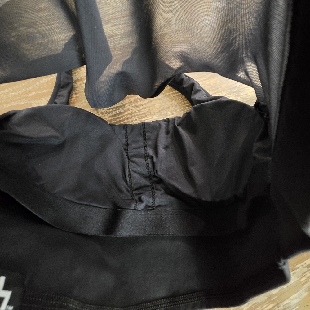 2 Sports Bras Bundle Medium JoyLab Black Nike Dri-FIT Periwinkle - Picture 6 of 6